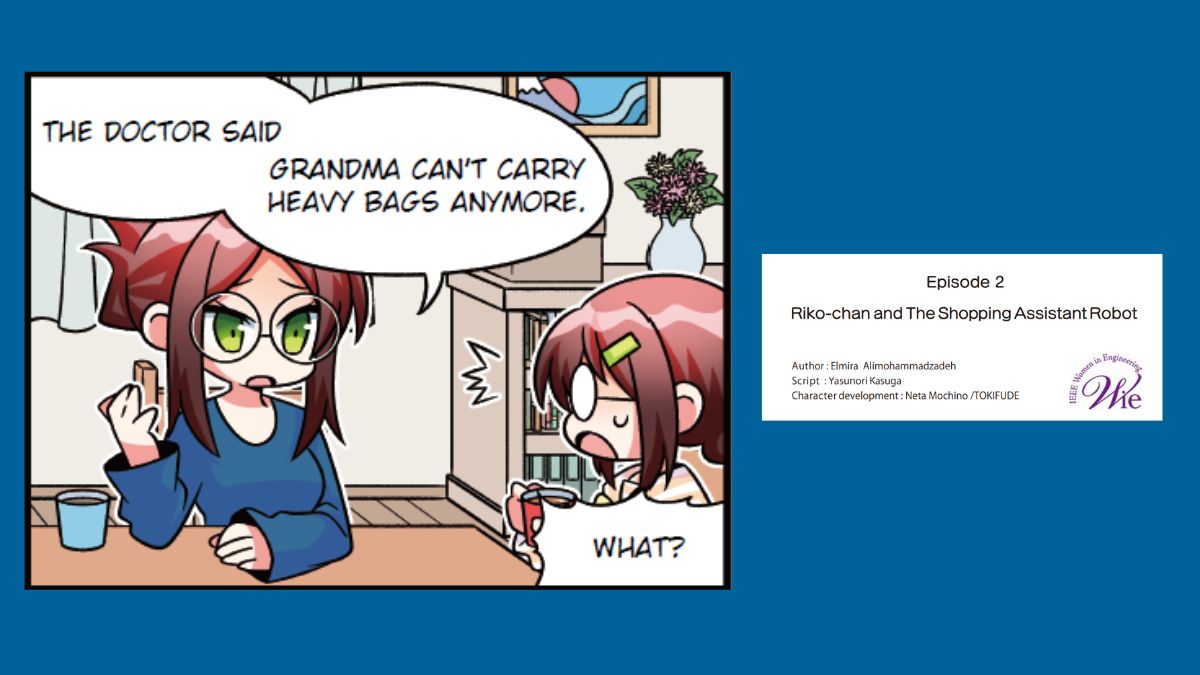 Riko-chan and the Shopping Assistant Robot