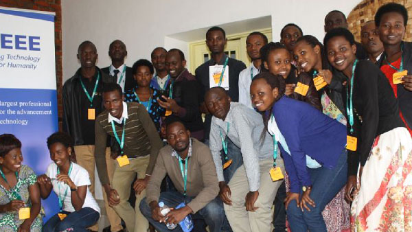 IEEE WIE International Leadership Summit group in Uganda.